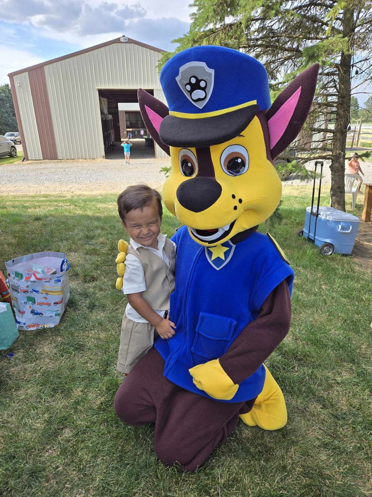 Hire Chase for parties and events - professional character performer