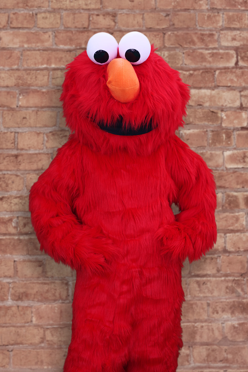 Elmo mascot character for birthday parties in Boise