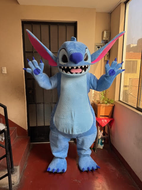 Stitch mascot character for birthday parties in Boise