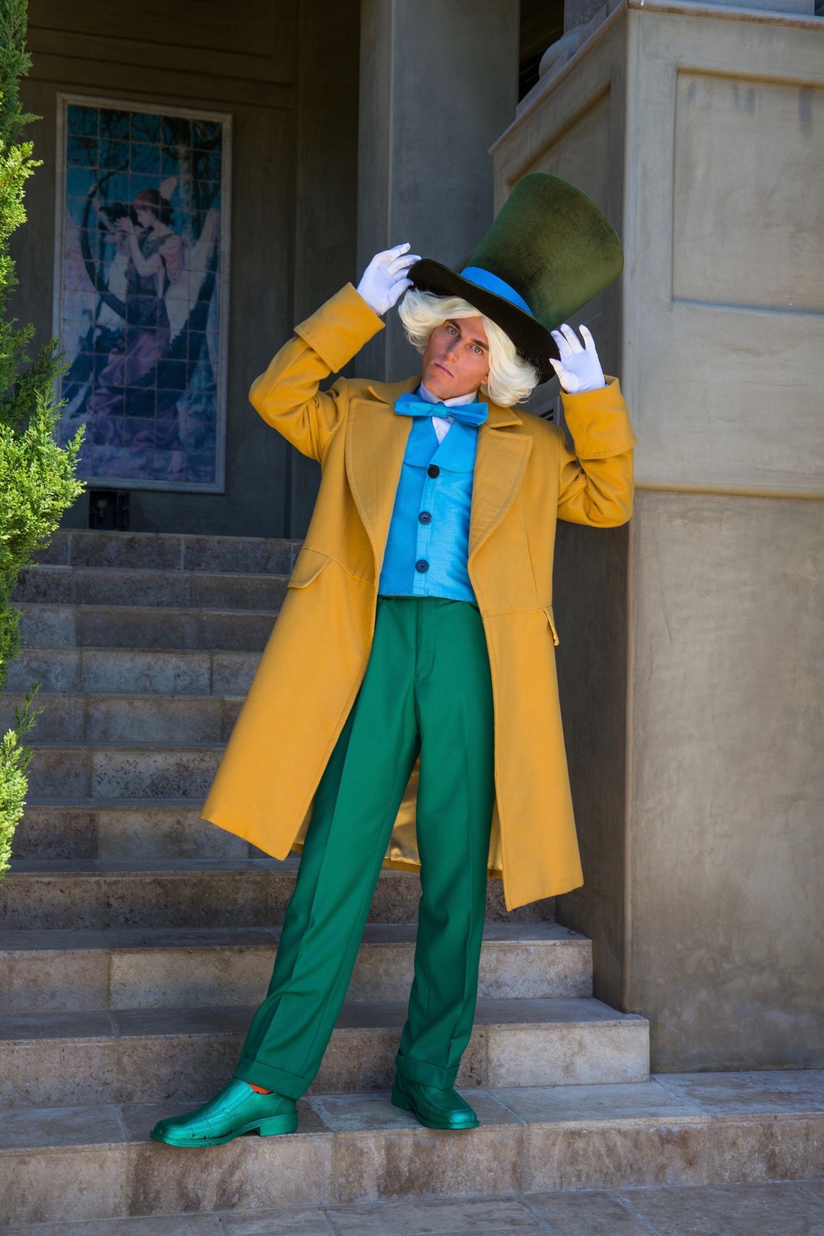 Hire Mad Hatter for birthday parties - Alice in Wonderland character performer
